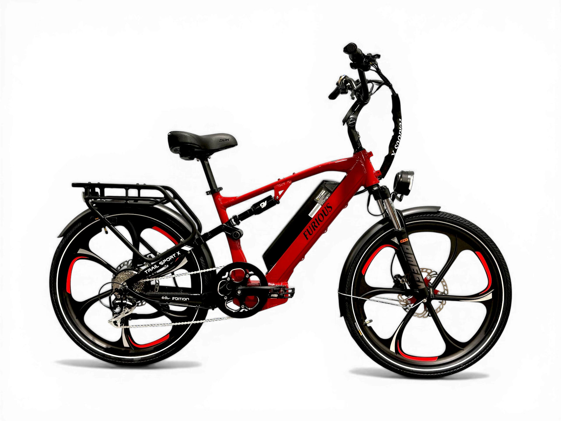 [F445-01] Trail Sport X 60v (Crimson, Standard)